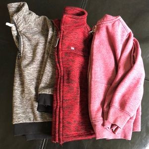 BUNDLE - Boy’s cool weather sweatshirts/vests
